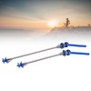2pcs Trainer Skewer High Strength Save Labour Light Weight Metal