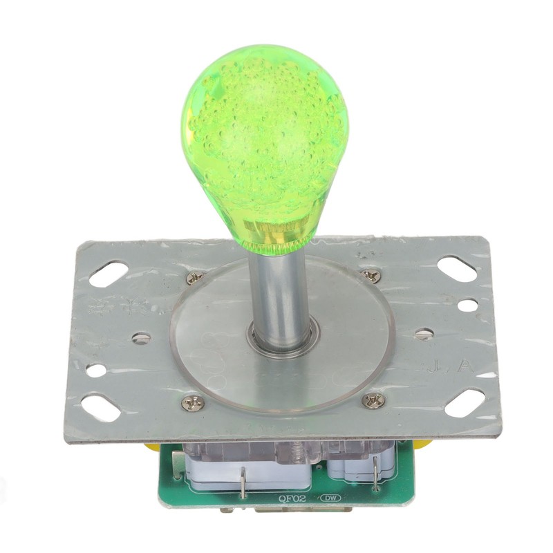 Arcade Joystick Kit Colorful 5 Pin Oval Crystal Fully Automatic