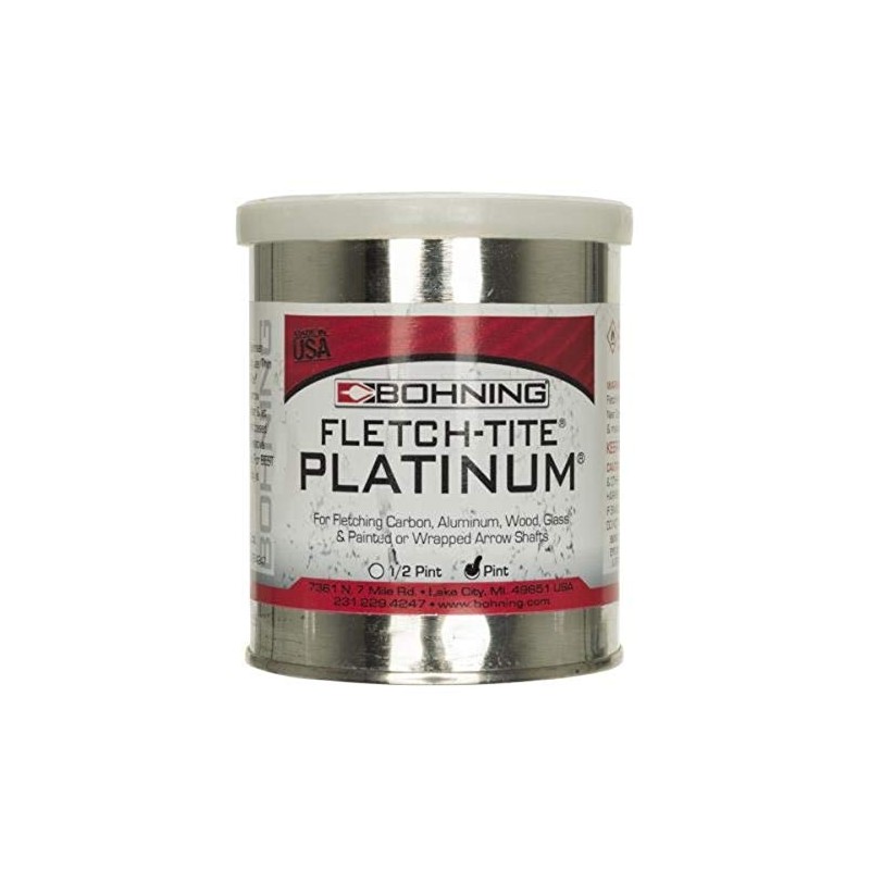 Bohning Fletch-Tite Platinum Adhesive, 1-Pint