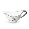 GMUNDNER KERAMIK Gravy Boat Capacity: 0.2 Litres Grey Deer Crockery