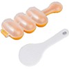 Gammaeon Sushi and Onigiri Rice Ball Shaper Set, Rice Mould