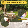 Grefinity Marine Carpet,6 FT x 18 FT Olive Green Indoor