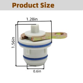 Narcilors 4 Pcs Non MDS Hemi Solenoid Block Off Expansion Plug 53032221AA Replacement for Dodge Ram 1500 2500 3500 Charger Challenger Magnum