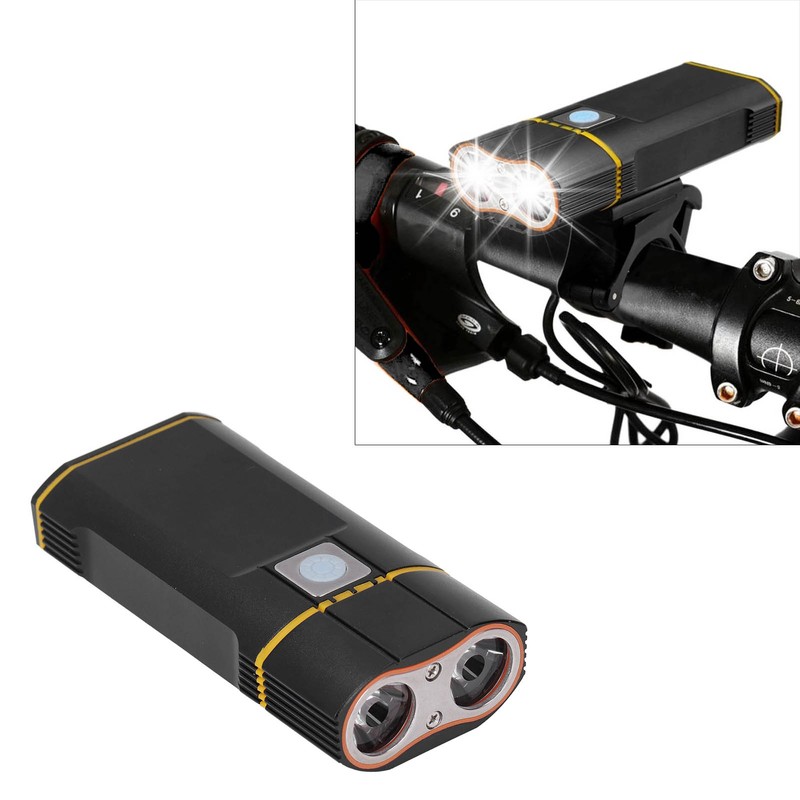 LED Bicycle Headlight 5 Modes Mountain Bike Front Light for