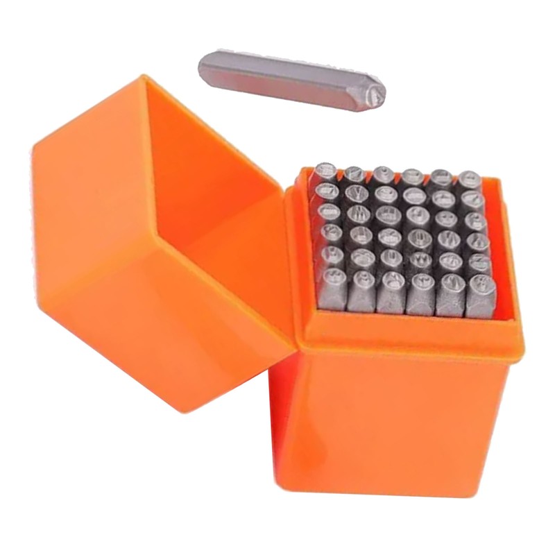 37Pcs Number Letter Punch Set Letter and Number Metal Stamping