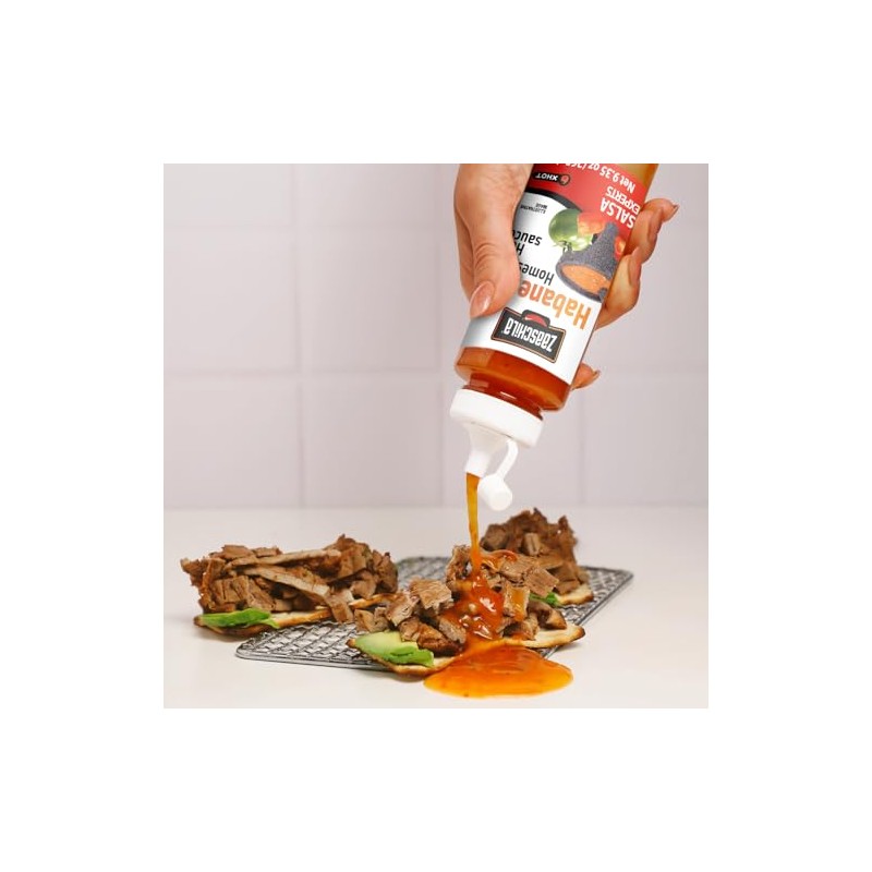 Zaaschila Mexican Sauce Habanero - 9.35oz (265g) 3-Pack - Spicy