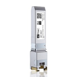 10GBASE-T SFP+ Transceiver 30 Metres, SFP+ to RJ45, 10G SFP+ to Ethernet Module Compatible with Cisco SFP-10G-T-S, MA-SFP-10GB-T, Ubiquiti UniFi UF-RJ45-10G, Mikrotik S+RJ10, Netgear AXM765...