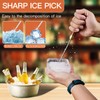 HANPINYUAN Ice Pick 2pcs, Ice Picks for Breaking Ice in