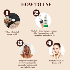 SWOSH Exfoliate Scrub For Face & Body With Coffee & Coconut (Pack Of 2) | 150 Gram