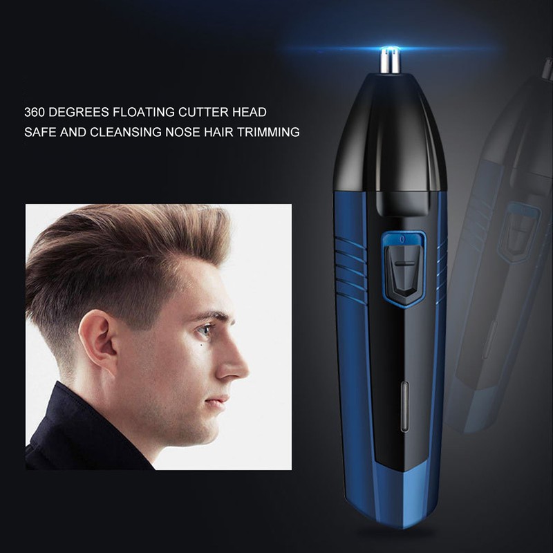 3 in 1 Electric Hair Clipper Washable Cutter Head Nose