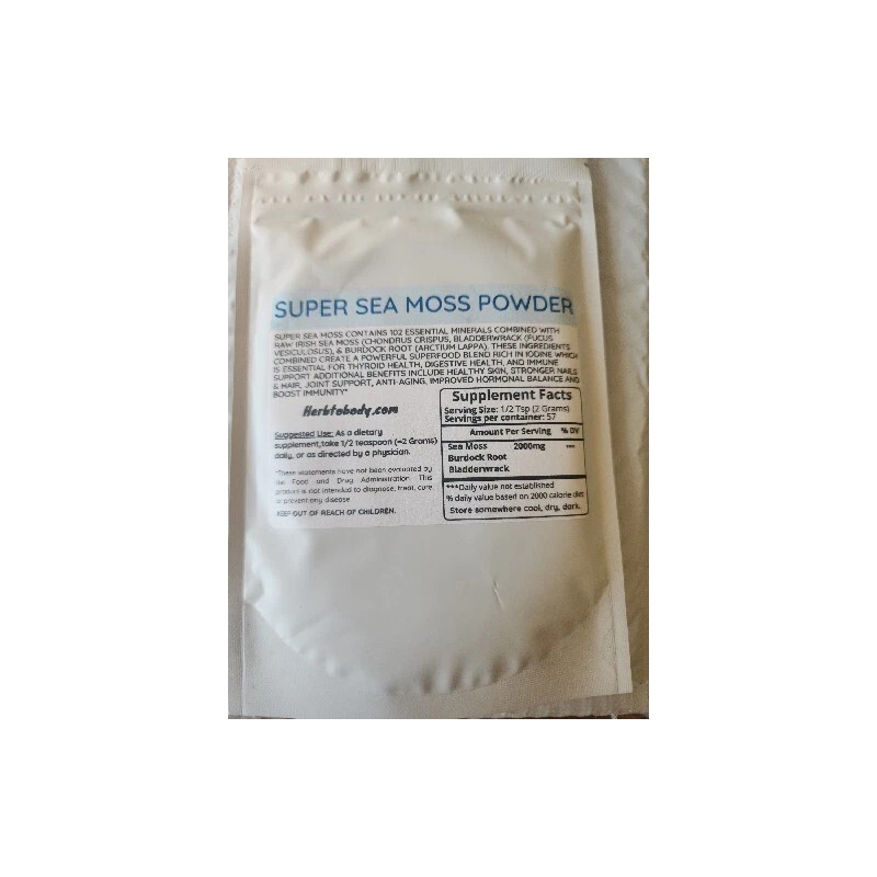 Herb To Body All Natural SUPER Sea Moss powder 4