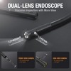 Teslong Dual Lens Endoscope Inspection Camera, 4.3 Inch Screen Inspection