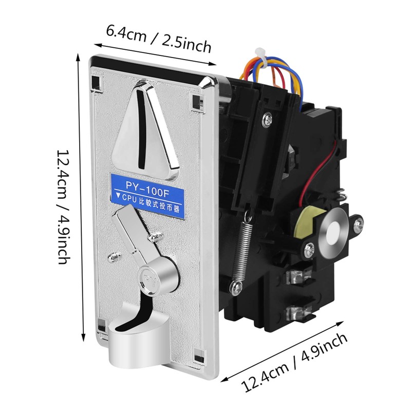 Walfront Advanced CPU Coin Selector Acceptor Sorter for Vending Machine