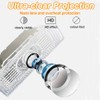 YAETCHiEA Car Door Puddle Light Logo Projector Never Fade Ultra-Bright