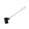 T Bar Row Platform with Chain Carabineer Clips Core Muscles