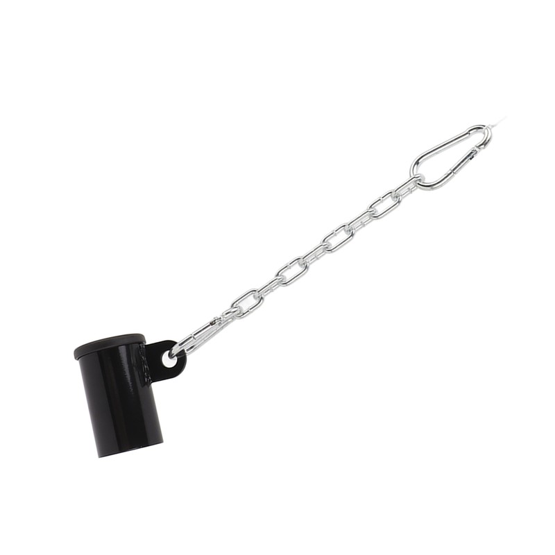 T Bar Row Platform with Chain Carabineer Clips Core Muscles