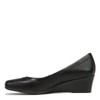 LifeStride Women's Groovy Wedge Pump, black, 8 W US