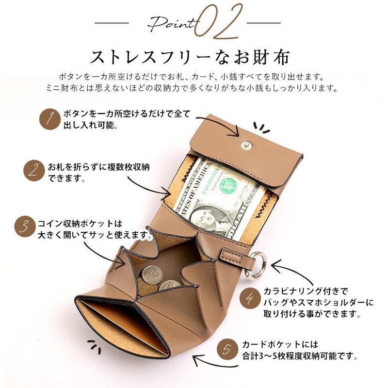 Rename Bills Will Not Break, Mini Wallet, Coin Purse, Compact,