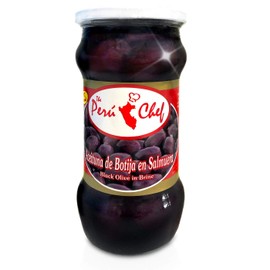 Peru Chef Aceitunas de Botija (Peruvian Black Olives) 20 oz