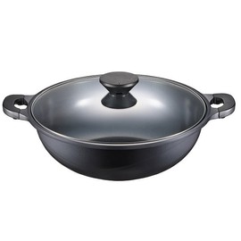 PN Poongnyeon Pearl Black Casting IH32 Wok Hot Pot / PN풍년 펄블랙주물IH32웍전골