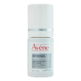 Contorno de Ojos Avène Retrinal 3 en 1 Antiarrugas Iluminador 15 ml