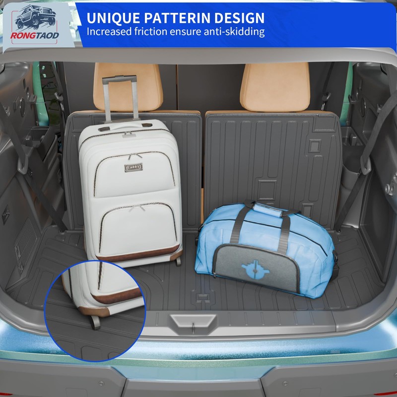 Rongtaod Cargo Mat Compatible with 2024 2025 2026 Lexus TX350