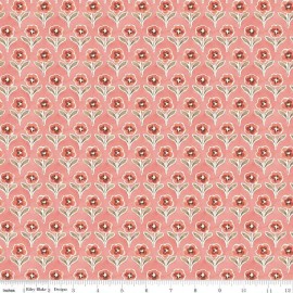 Riley Blake YARD ~ Countryside Blossoms Coral ~ Riley Blake $3.99 Ships ANY Amount Of Fabric