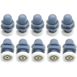 Set von 8 single Dusche Tür Läufer/Wheels/Riemenscheiben/führt 23 mm Durchmesser
