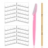 Guapa Eyebrow Ruler Stencils Easy Mapping Shaping Sticker Stencil Microblading