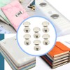 Ruidee 100Pcs/50Set Chicago Screws M5x12mm Book Binding Rivets Screw Posts