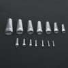 14pcs Caulking Nozzle Stainless Steel Sealant Nozzle Applicator Finishing Tool