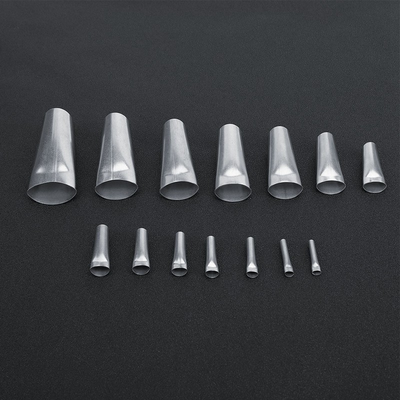 14pcs Caulking Nozzle Stainless Steel Sealant Nozzle Applicator Finishing Tool