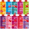 Cholemy 200 pcs Valentine's Day Awesome Student Bookmarks Valentine's Day