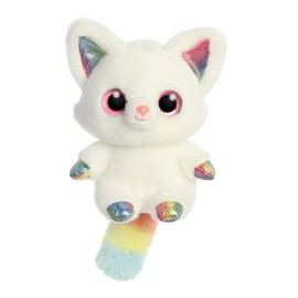 Aurora World Aurora 29426 Pammee Rainbow Fox Plush 13 cm Rainbow Colours