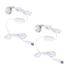 2Pcs Dimmable Mini Spotlight USB 5V Stepless Brightness Dimming LED