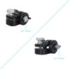 Niceyrig 15mm Single Rod Holder Clamp with 3/8'' Arri Locating