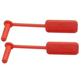 Flachberg 22 lfb lr safety flag cartridge bearing lock (2 pieces) safety flag calibre, red