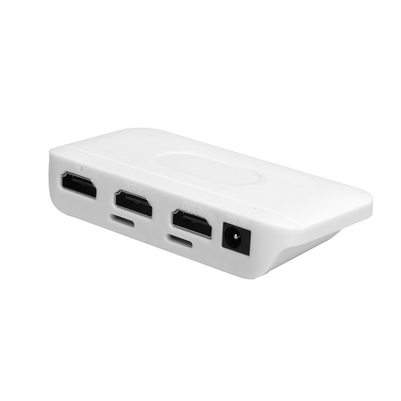 Portable HD Multimedia Interface Splitter 1 In 2 Out HighDefinition