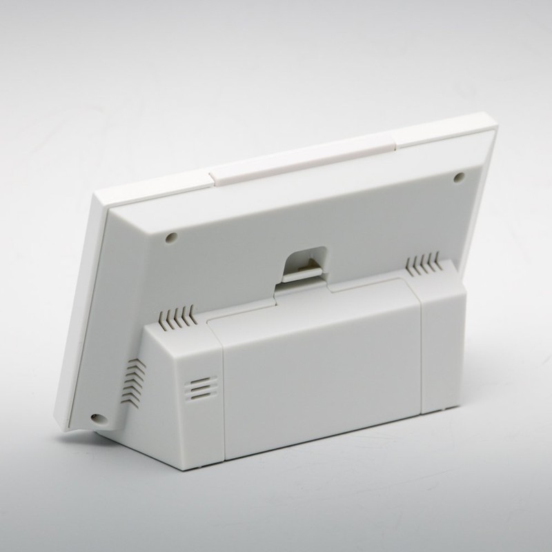 Seiko SQ778W Clock Alarm Clock, Automatic Lighting, Radio Waves, Digital