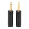 3.5mm Repair Plug Solder Type Gold Plated Replacement Mono Male