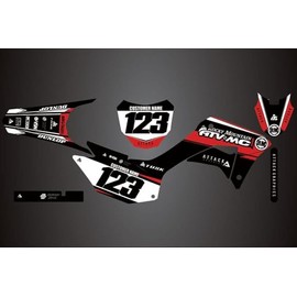 Attack Graphics Custom Velocity Complete Bike Graphics Kit for Honda CRF250F 2024