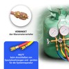 VIOKS Service Access Valve Filling Pipe with Schrader Valve 1/4