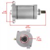 Caltric Starter & Drive Bendix for Yamaha Grizzly 600 YFM600