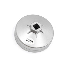 Motoforti 909 Car 92mm Inner Dia 15 Flute Oil Filter Cap Wrench Removal Tool Long-Lasting