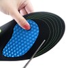 SUSCONG Insole, Anti-Fatigue, Breathable, Antibacterial, Odor Resistant, Arch Support, Shock