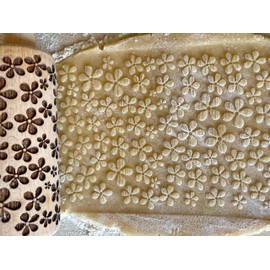 Summer Set of 3 Children's Rolling Pins for Homemade Pastries Summer Rolling Pin Engraved Rolling Pin Engraved Rolling Pin with Pattern Engraved Rolling Pin