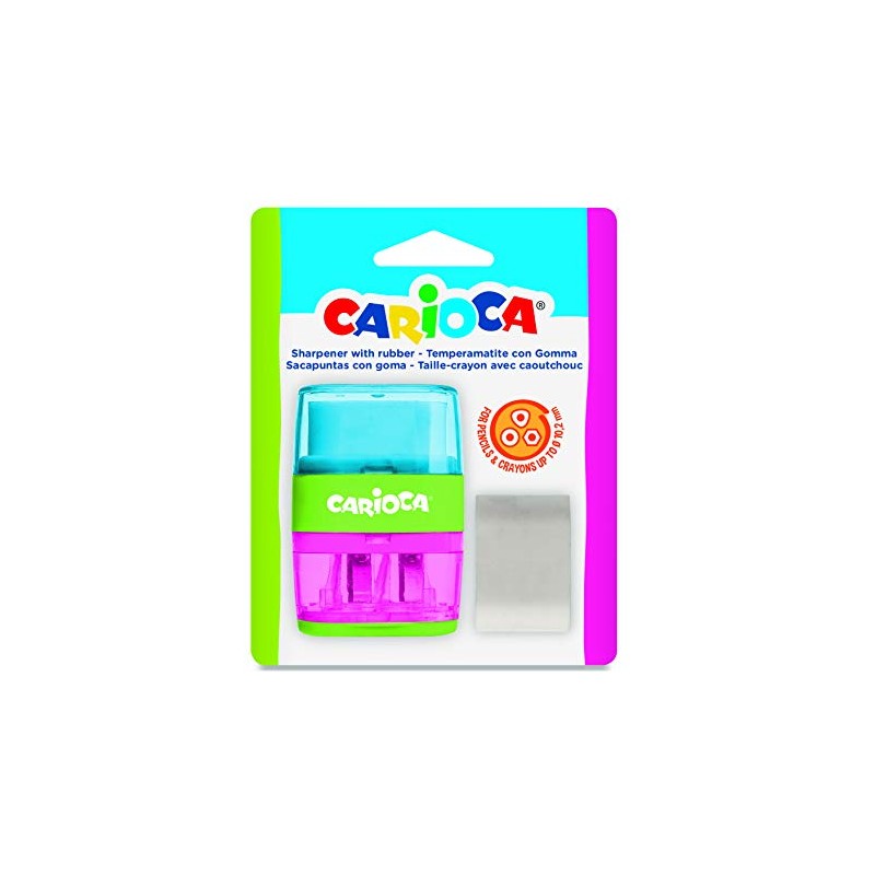 Carioca- Temperamatite con Gomma (43107)