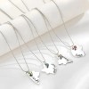 ZIVOR - Set 4 Collares Corazón Siempre Amigos Forever Friends