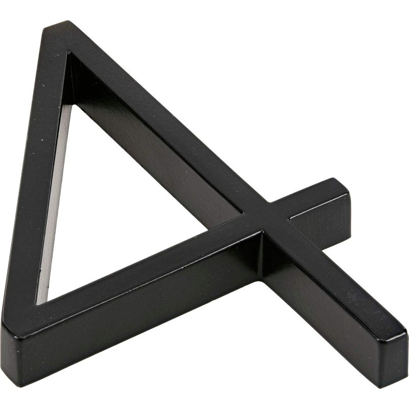 Distinctions 844714 Black Upgraded 5" Floating House Number 4, 5-Inch