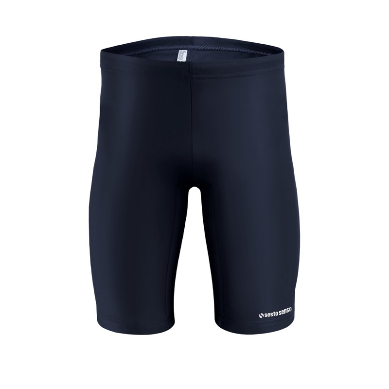 sesto senso Men's Jammer Swimming Trunks Long Tight Boxer Surfing